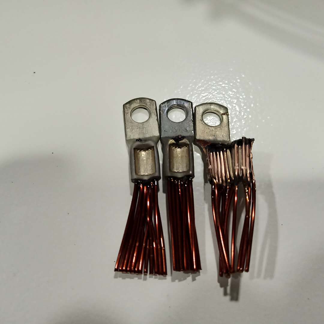 電機(jī)漆包線引線焊接不用去漆皮熱熔焊接機(jī) - 中頻點(diǎn)焊機(jī) - 1